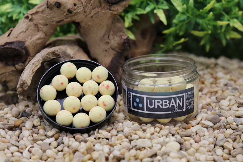 Strawberry Nutcracker Washed Out Yellow Pop Up 15mm - Urban Bait