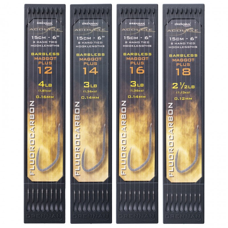 Drennan Acolyte 6” Barbless Maggot Plus