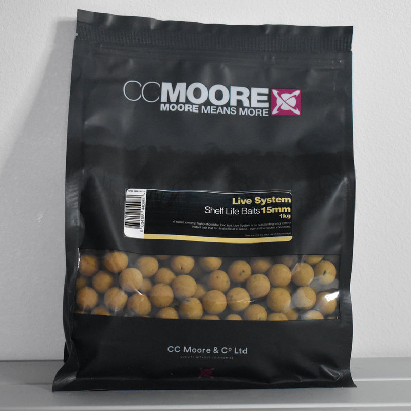 Cc Moore Live System Boilies 1kg