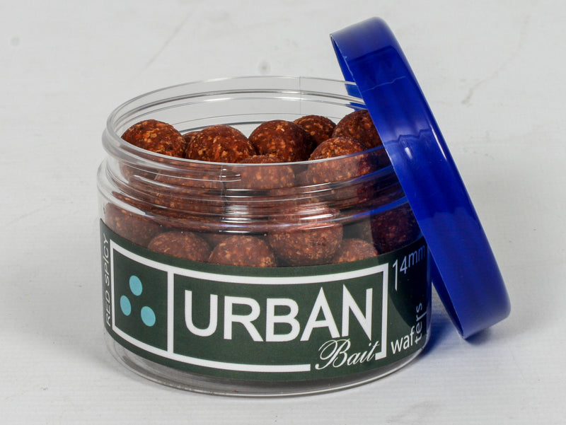 Red Spicy Fish Wafters 14mm - Urban Bait