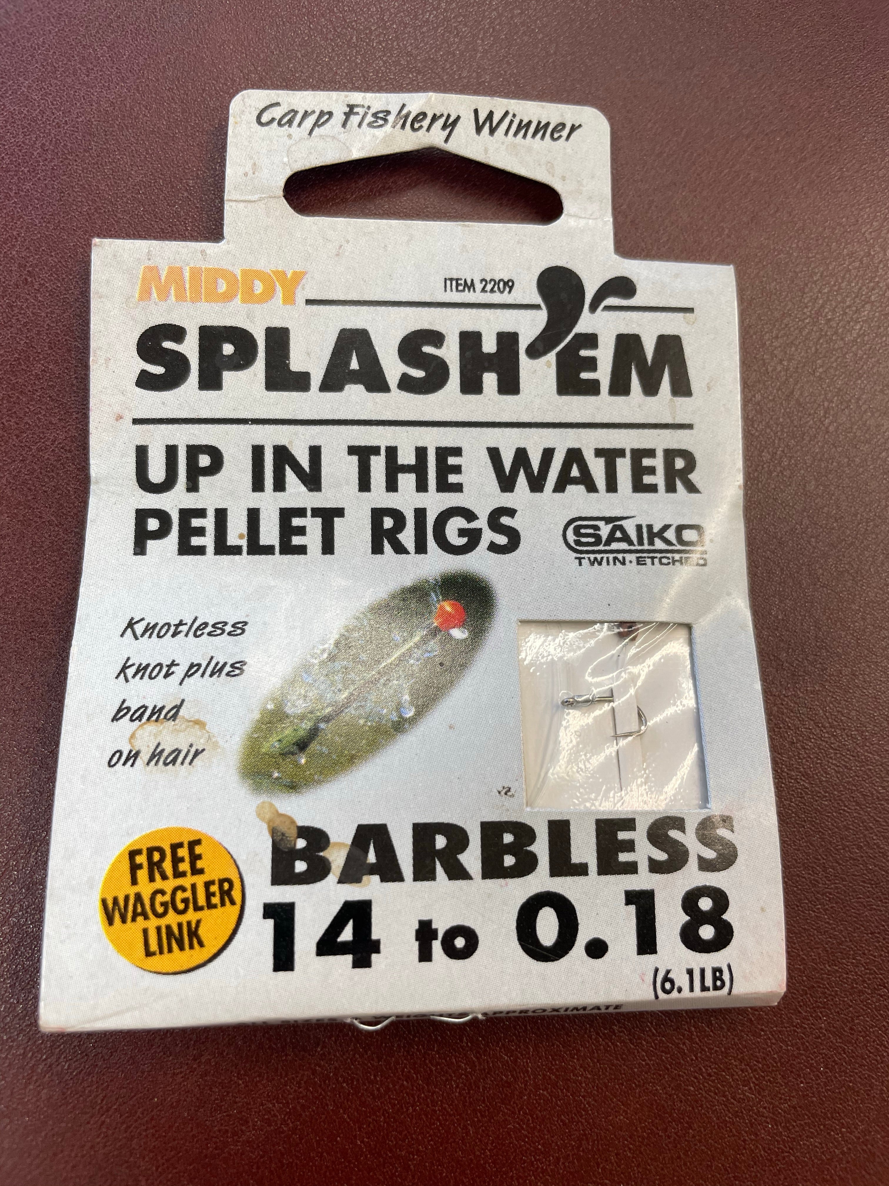 Middy Splash Em Pellet Rigs 9 Packs