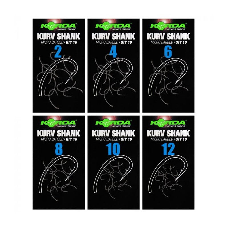 Korda Kurv Shank Hook