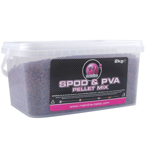 Mainline Spod & PVA Pellet Mix - 2kg Bucket