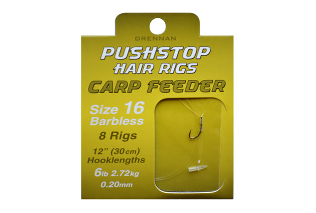 Drennan Pushstop Hair Rigs – Carp Feeder