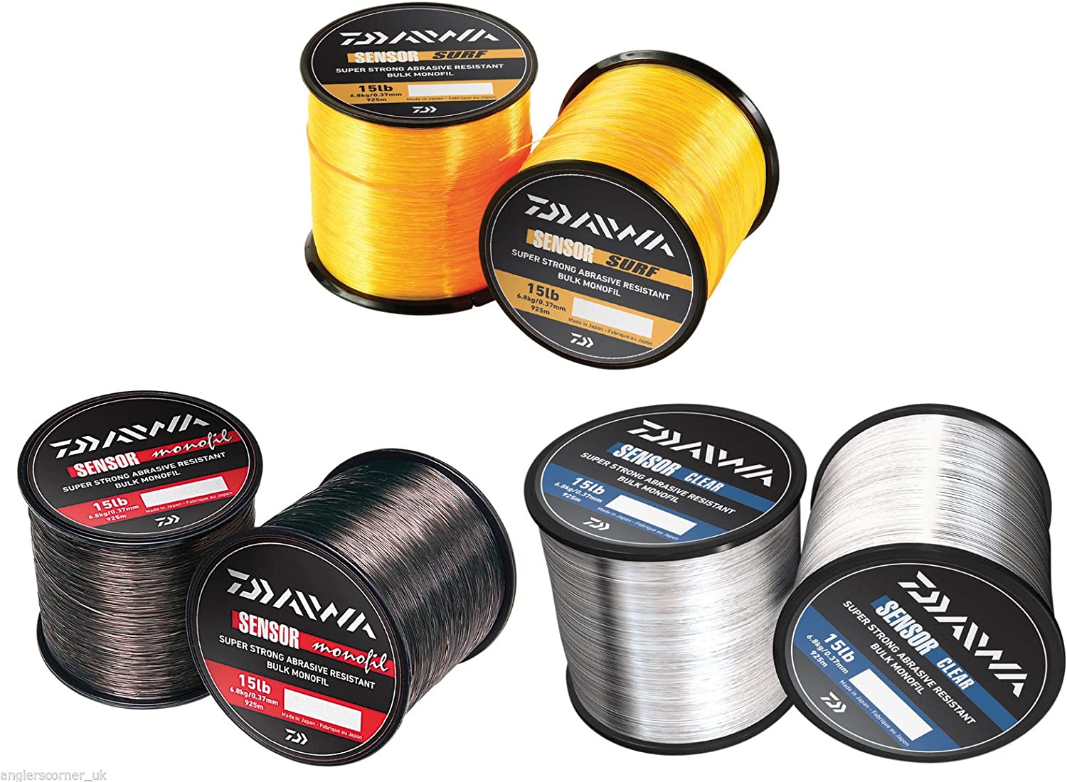 Daiwa Sensor Surf Orange Monofil