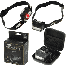 NGT Dynamic Cree Headlight USB Rechargeable 200 lumens