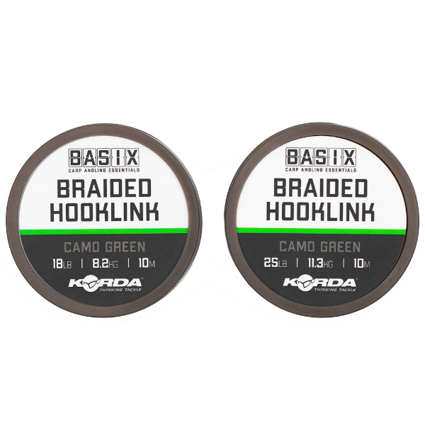 Korda Basix Braided Hooklink 10m